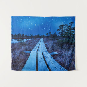 Swamp Night Wandteppich