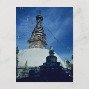 Swamyambunath Stupa Postkarte