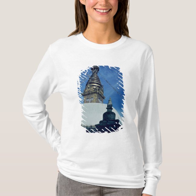 Swamyambunath Stupa T-Shirt (Vorderseite)