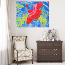 Swan Abstrakt Art Leinwand Design
