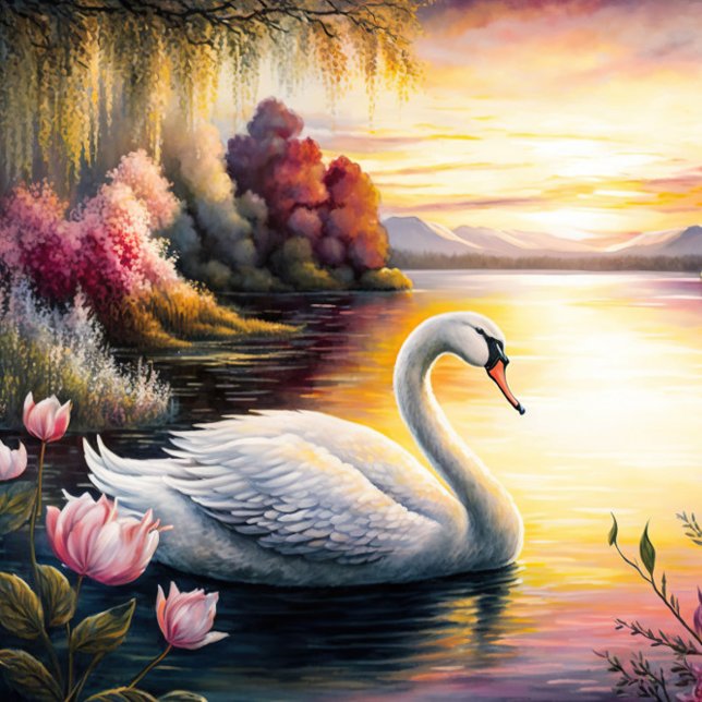 Swan am Lake Jigsaw Puzzle (Von Creator hochgeladen)