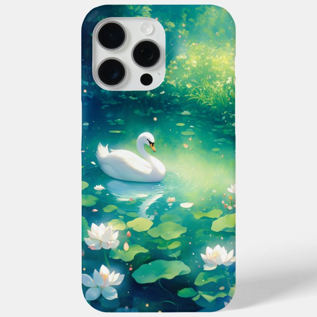 Swan Elegance in Still Waters Case-Mate iPhone Hülle (Rückseite)