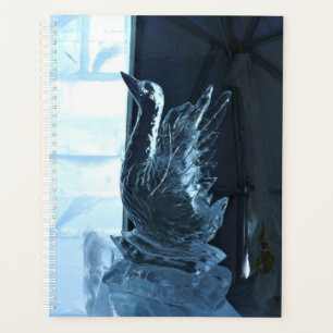 Swan Ice Sculpture, Quebec, Kanada Planer