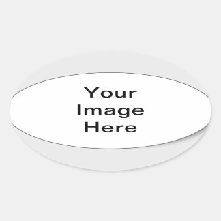 Swan in Wonder Ovaler Aufkleber