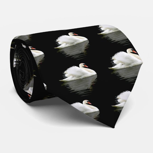 Swan Krawatte (Gerollt)