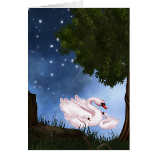 Swan Lake Card