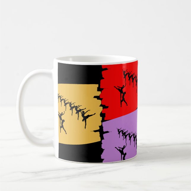 Swan Lake Dancers Kaffeetasse (Links)
