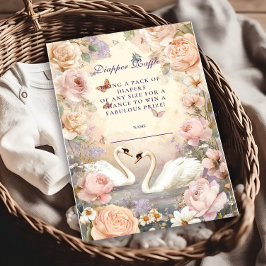 Swan Lake Garden Diapper Raffle Begleitkarte