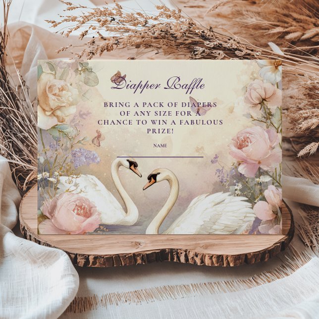 Swan Lake Garden Diapper Raffle Begleitkarte (Von Creator hochgeladen)