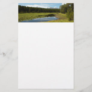 Swan Lake I at Grand Teton National Park Briefpapier