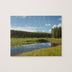Swan Lake I at Grand Teton National Park Puzzle