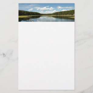 Swan Lake II beim Grand Teton Nationalpark Briefpapier