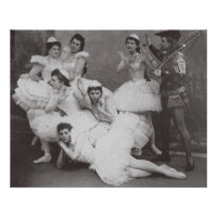 Swan Lake, Mariinsky Theater, 1895 (b/w Foto)