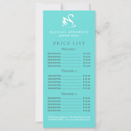 Swan-Logo auf Robin Egg Blue Minimalistisch