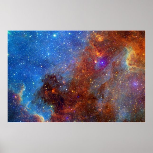 Swan Nebula Print Poster (Vorne)