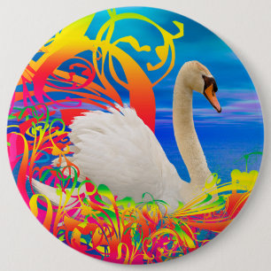 Swan Nest Button