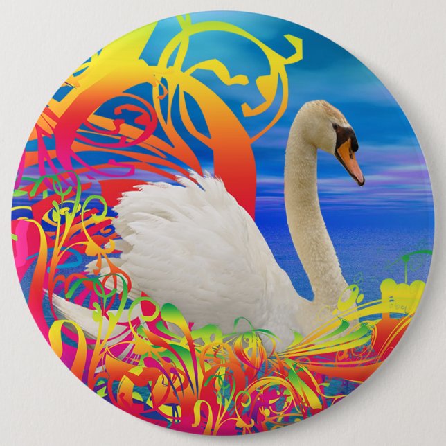 Swan Nest Button (Vorderseite)