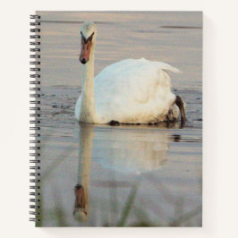 Swan Notebook Notizbuch