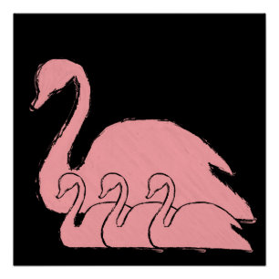 Swan Poster