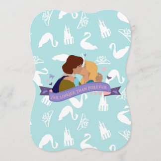 Swan Princess Geburtstagskarte laden Einladung