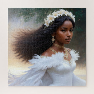 Swan Princess Melanin Beauty Puzzle