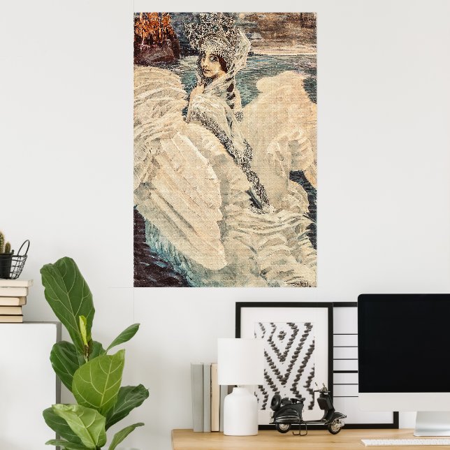Swan Princess Poster (Heimbüro)