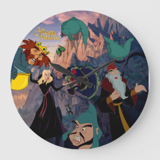 Swan Princess Villain Wall Clock Große Wanduhr