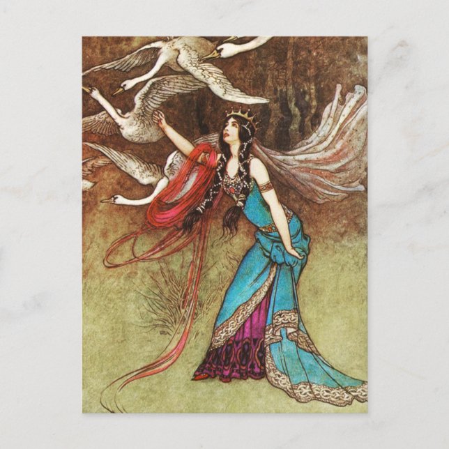 Swan Queen Postcard Postkarte (Vorderseite)