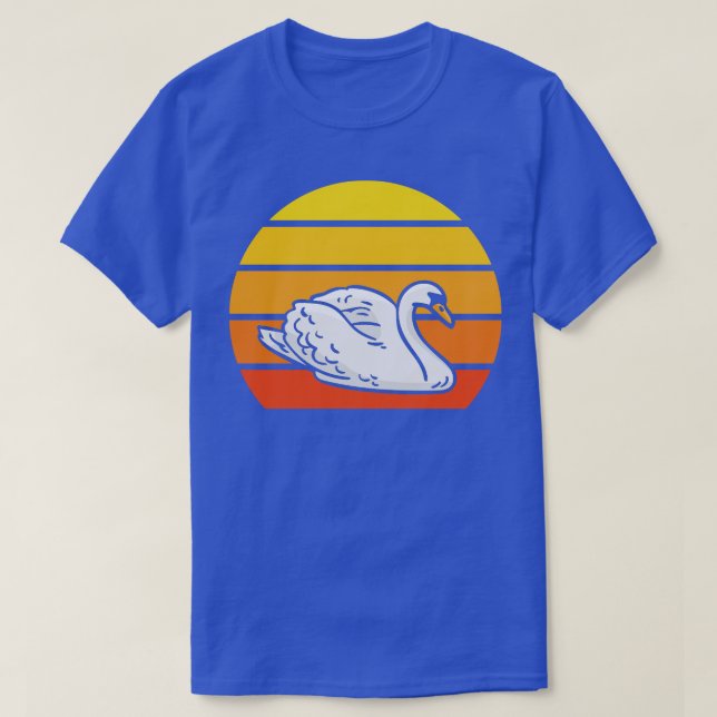 Swan Retro 2 T-Shirt (Design vorne)