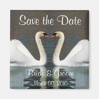 Swan Save the Date Magnets Magnet