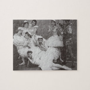 Swan See, Mariinsky Theater, 1895 (b/w Foto) Puzzle