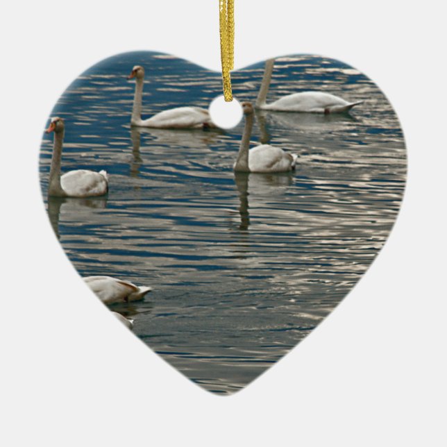 Swan Song Keramikornament (Vorne)