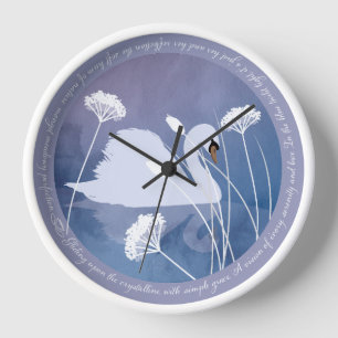 Swan Song Wall Clock Uhr