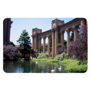 Swan Songs Palace of Fine Arts Foto Magnet