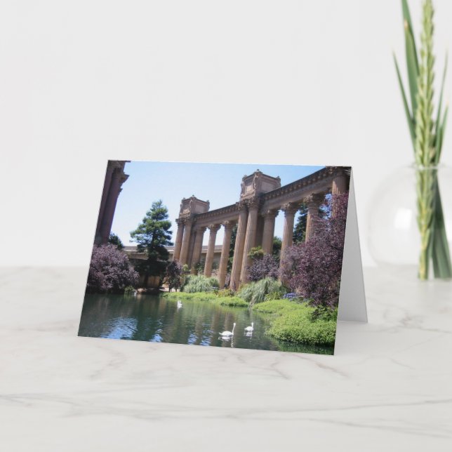 Swan Songs Palace of Fine Arts SF Note Card Karte (Vorderseite)