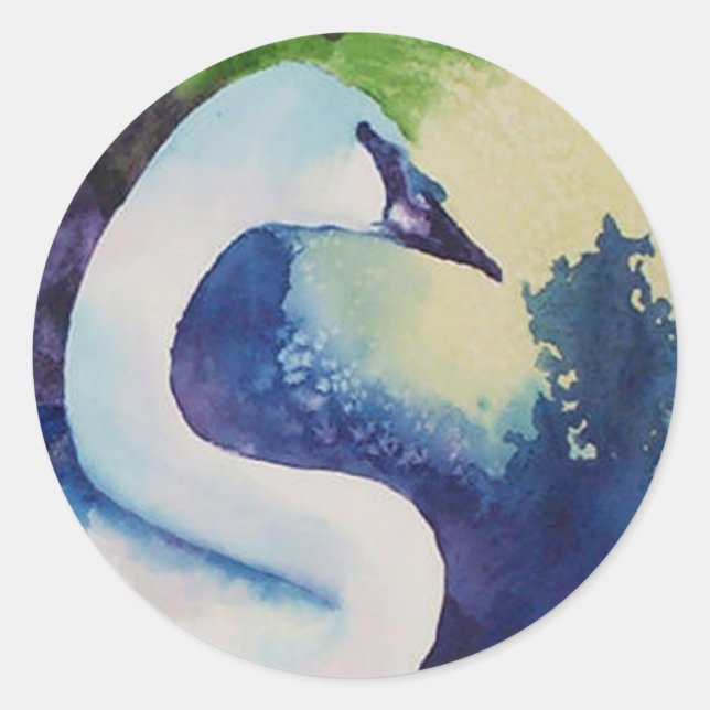 Swan Stickers (Vorderseite)