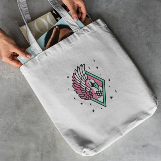 Swan Tattoo Tote Bag Tragetasche (Von Creator hochgeladen)