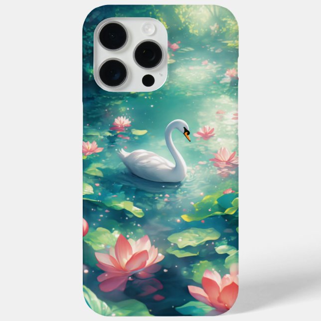 Swan Tranquil Realm Case-Mate iPhone Hülle (Rückseite)