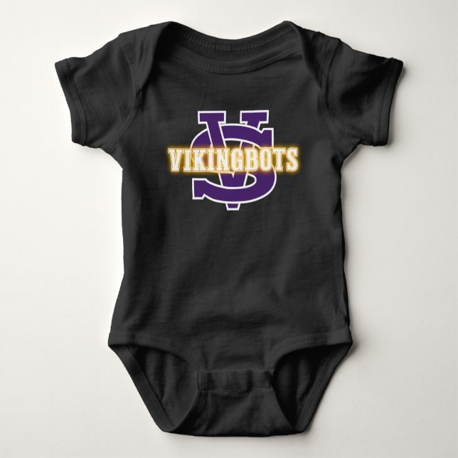 Swan Valley VikingBots Baby Bodysuit Baby Strampler (Vorderseite)