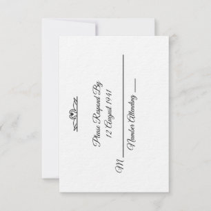 Swan Wedding Suite R.S.V.P ~ Commander