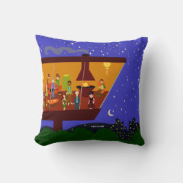 Swanky Sixties Party Time Cool Retro Art Design Kissen