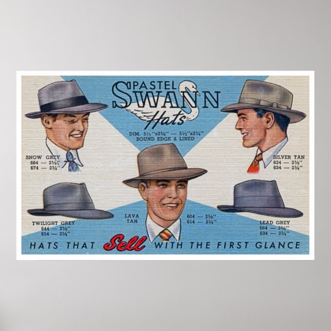 Swann Hats! Poster (Vorne)