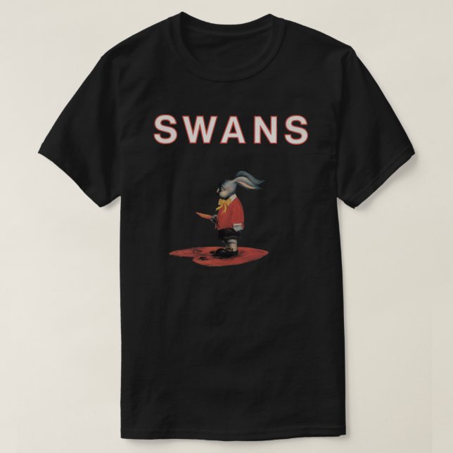 Swans Essential T Shirt Geschenk für Damen, lustig (Design vorne)