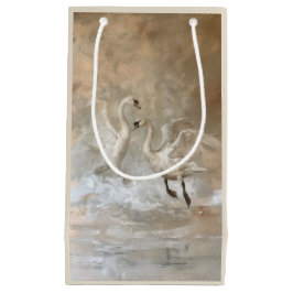 Swans - Geschenktasche Kleine Geschenktüte