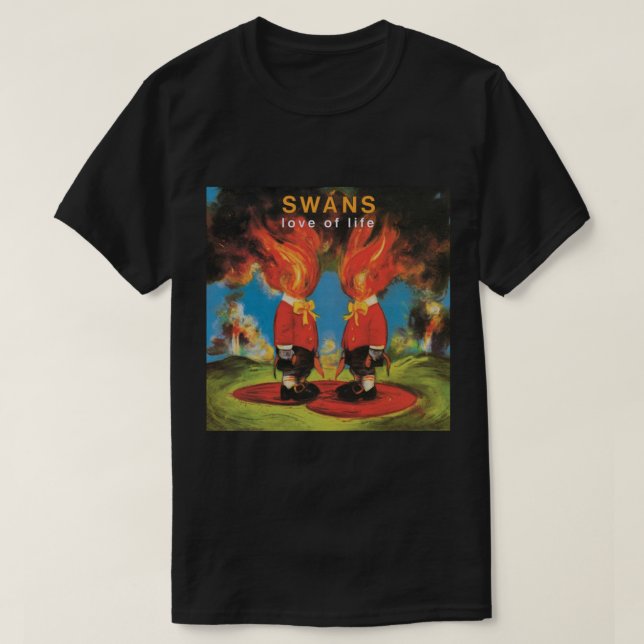 Swans Liebe des klassischen T - Shirt (Design vorne)