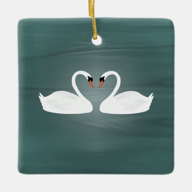 Swans Ornament (Vorderseite)