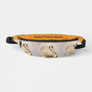 "Swan's Serene Symphony" Bauchtasche