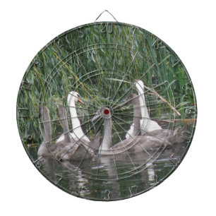 Swans und Cygnets Dart Board Dartscheibe