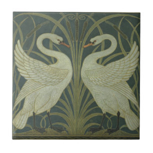 Swans von Walter Reed 1875 Fliese