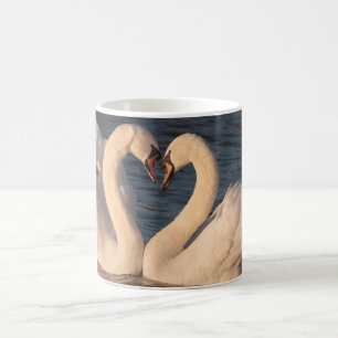 Swans White Coffee Tasse